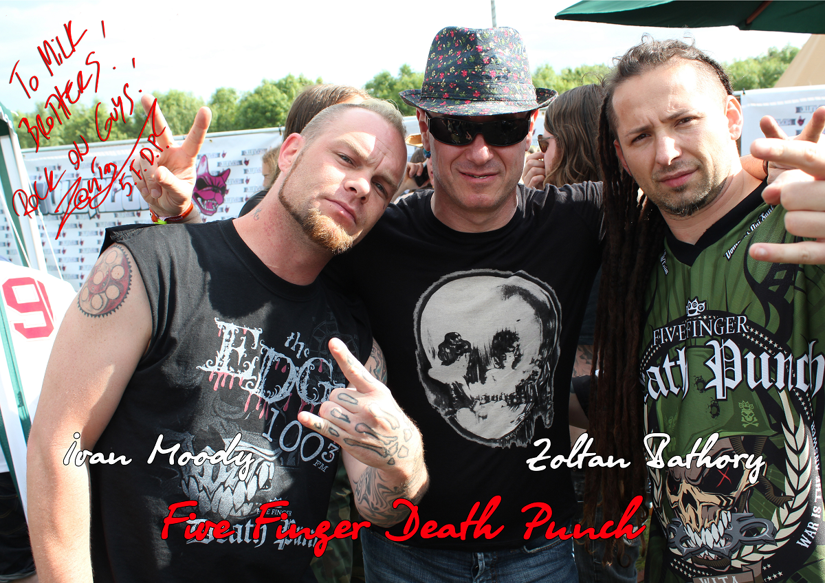 друзья Игоря Сандлера группа "Five Finger Death Punch" выпустит новый альбом в следующем году